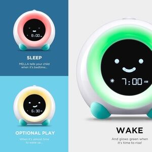Littlehippo Mella - Kids sleep training clock